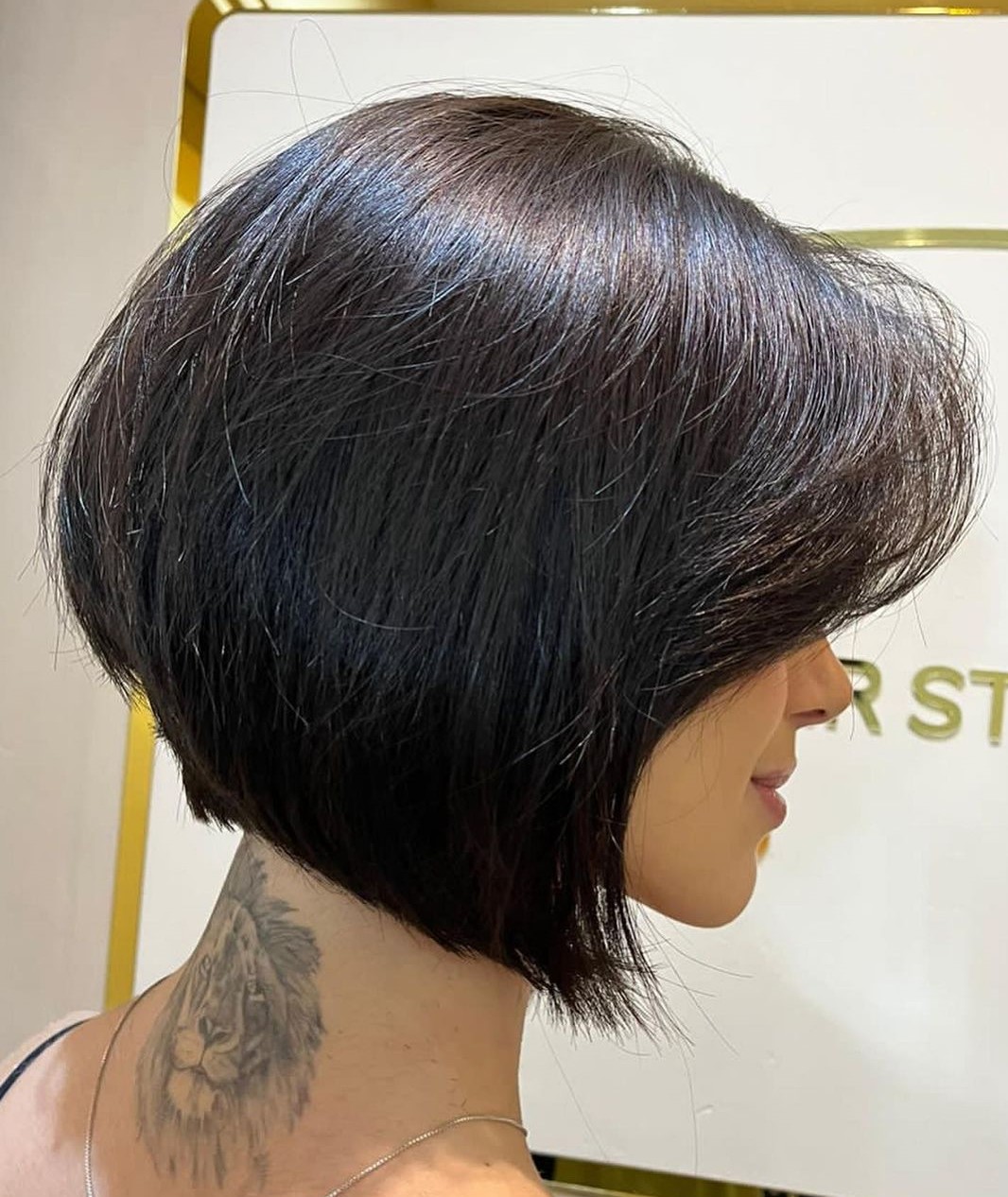 Accurate Polished Bob for Thick Hair